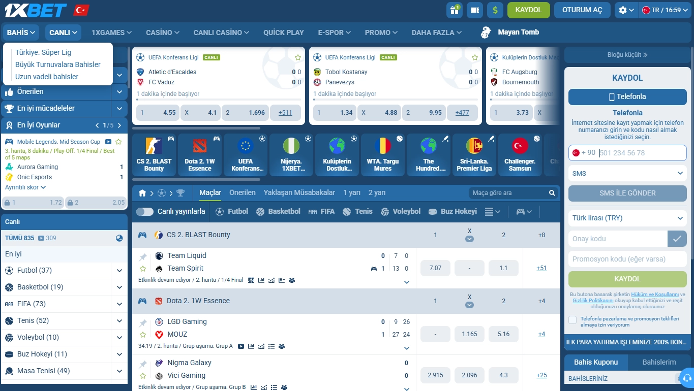 1xBet lisans ve erişim engelleri